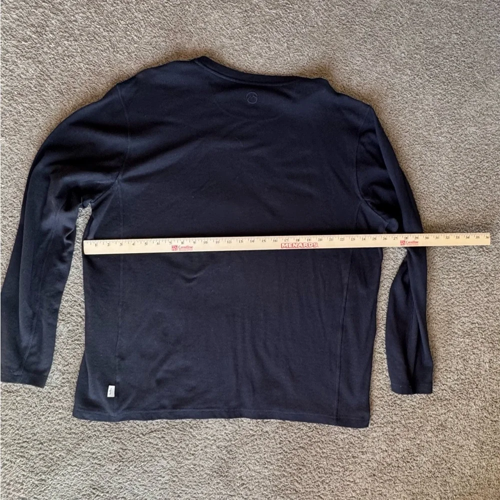 Magellan Outdoors Mens 2XL‎ Moisture-Wicking Long Sleeve Shirt Navy Classic Fit